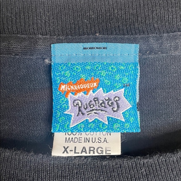 Vintage 1997 Nickelodeon Rugrats Reptar Tshirt Youth Size XL Single Stitch - Picture 5 of 8